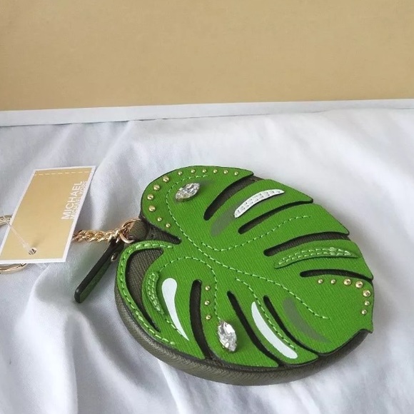 michael kors palm leaf wallet